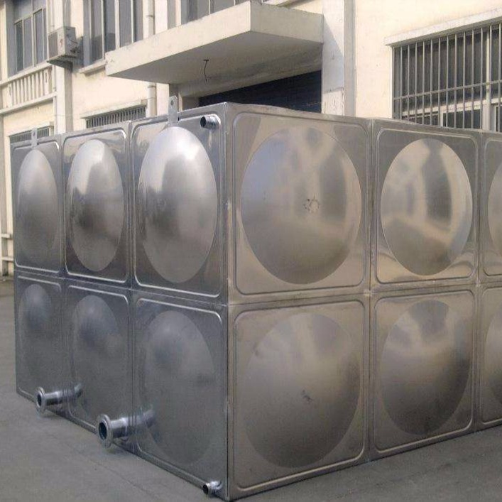 圆形水箱 玻璃钢隐蔽式水箱 霈凯暗装水箱尺寸规范