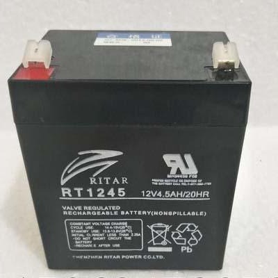 12V4.5AH瑞达蓄电池RT1245 铅酸蓄电池 监控 电梯 安防 ups电源电池