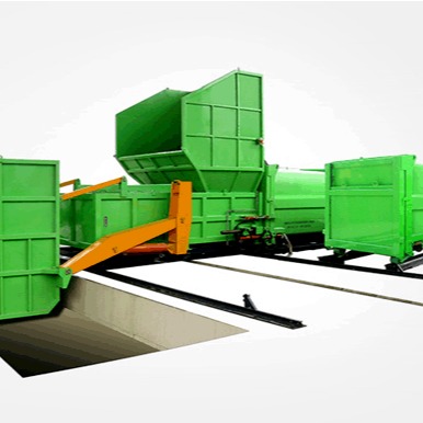 程力集团分体式垃圾中转站日处理能力50-300吨