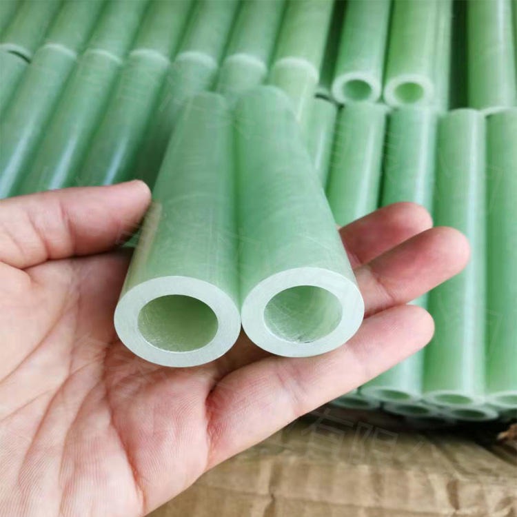 水绿色环氧管 环氧缠绕管 玻纤丝缠绕管 玻纤管定做 环氧管FR4管图片