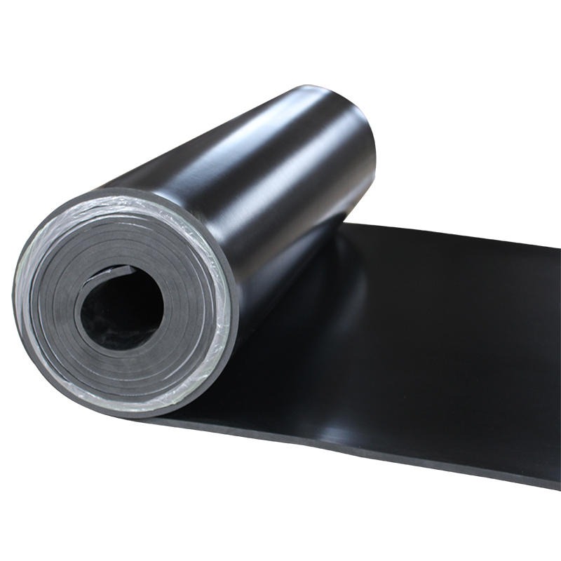 悦明黑色绝缘橡胶垫 黑色防滑绝缘垫 黑色绝缘橡胶垫可定制YM-JYD图片