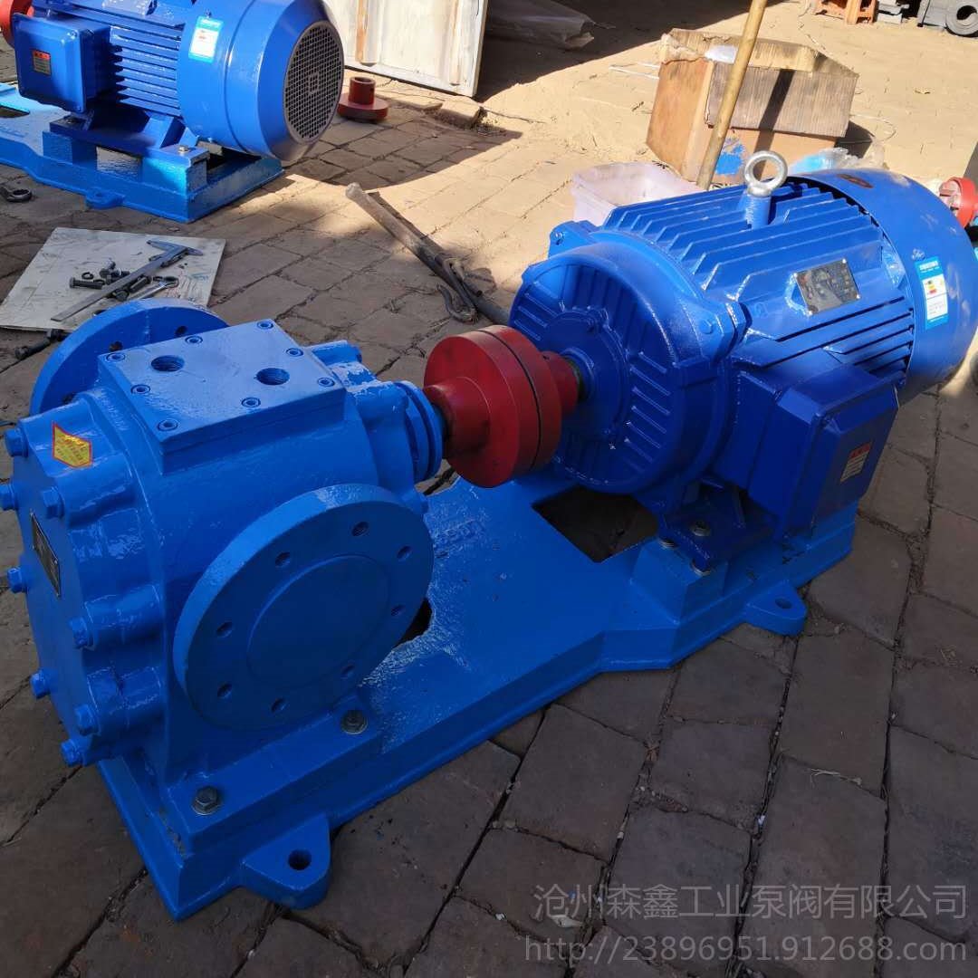 森鑫生产优质 沥青泵 3寸沥青保温泵 RCB18/0.8沥青保温齿轮泵 保温泵图片