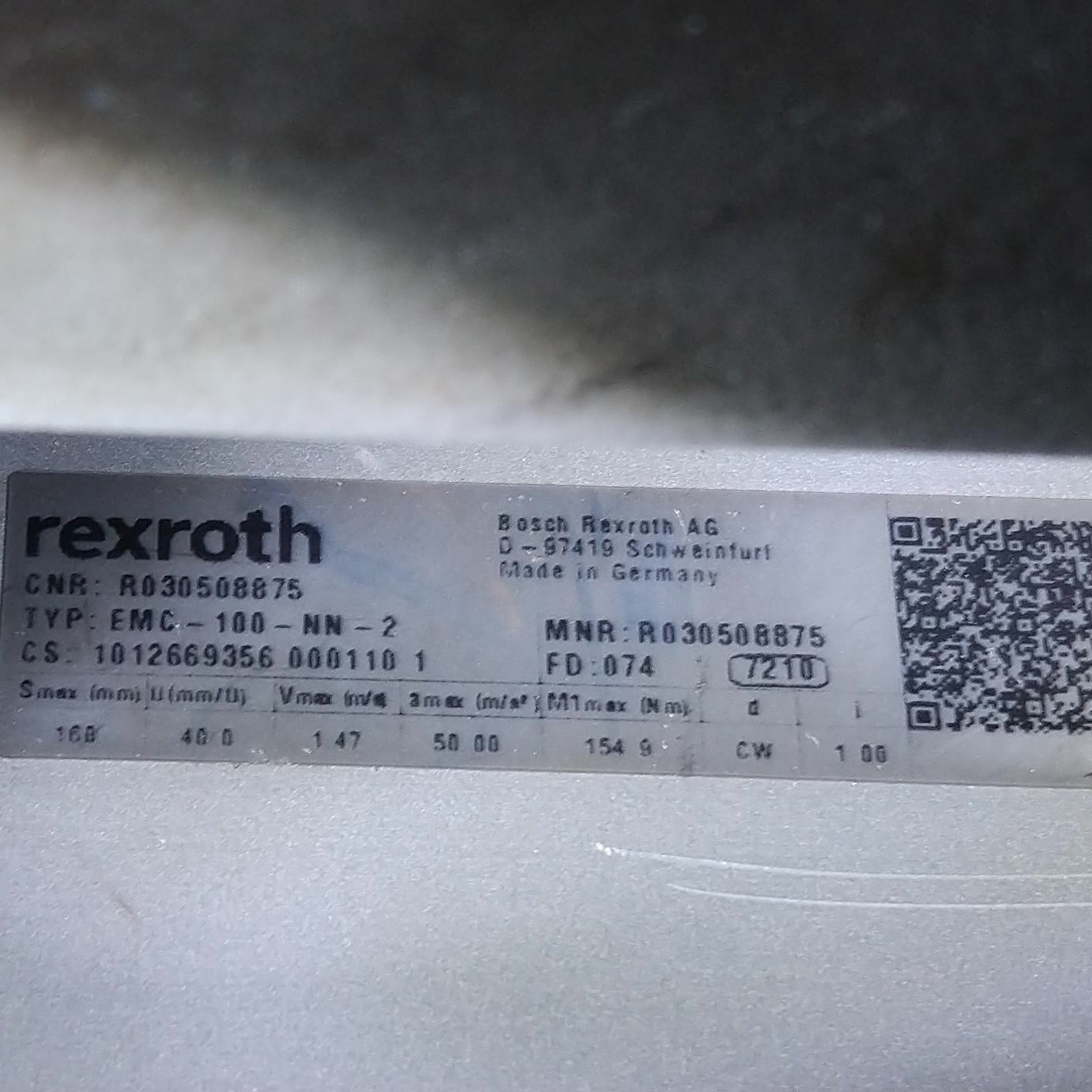 REXROTH/力士乐原装进口力士乐电动缸R030508875电缸全系列重载荷电缸 大推力
