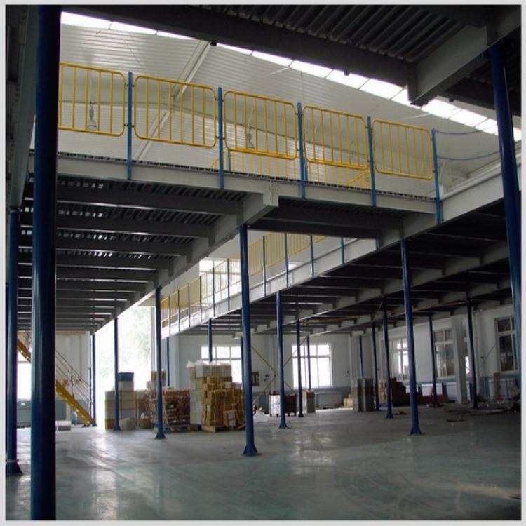 森沃仓储货架厂家直供钢平台货架 二层库房货架 钢结构平台