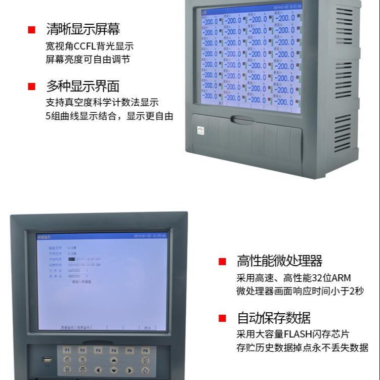 定点温度自动监测仪 堆肥在线温度检测仪 工业温度检测仪表图片