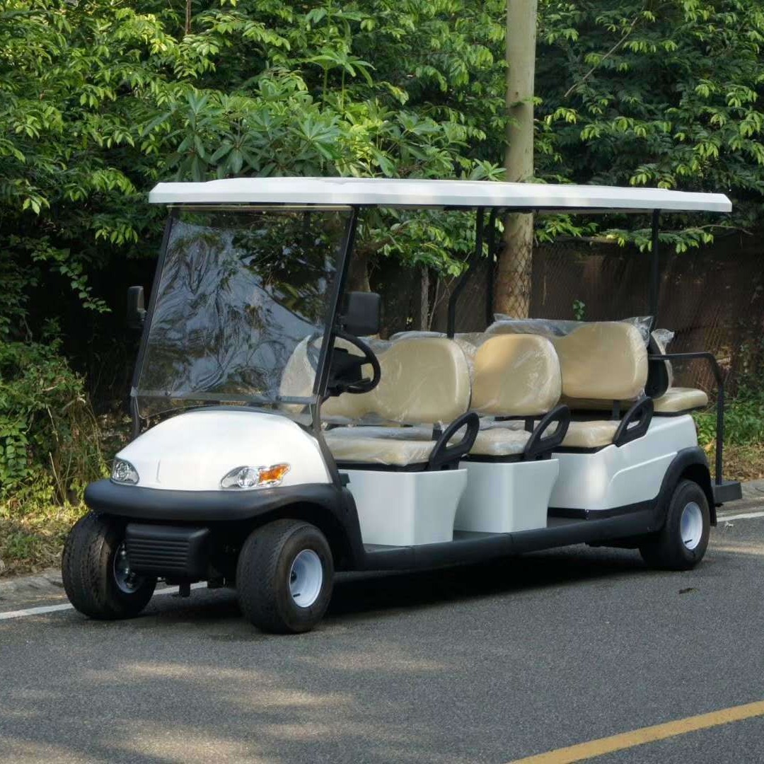 湖南 福建 贵州 江西 8座高尔夫球车 高尔夫球车 游乐场所观光车 特拉丁EXCAR TRD-A1S6+2图片