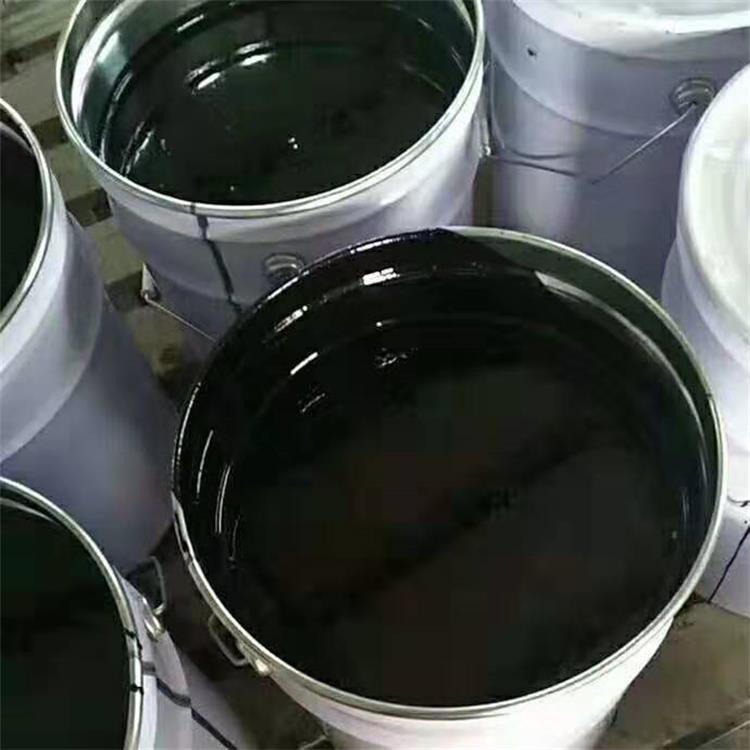 金属管道防锈涂料混凝土污水池防水船用黑色油漆 黑色 环氧沥青漆图片