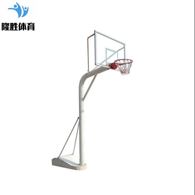 隆胜体育 厂家批发 地埋式篮球架 移动液压篮球架 低价出售