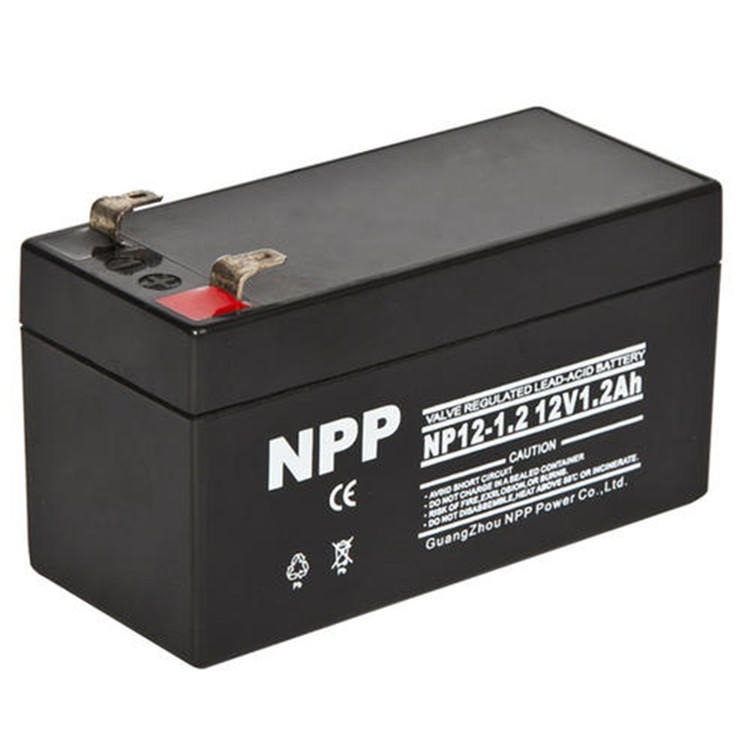 NPP耐普蓄电池NP12-4Ah 12V4AH机房配套 UPS/EPS应急电源配套