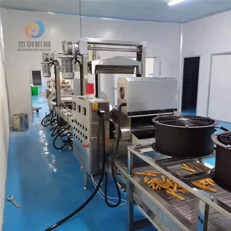 全自动食品裹浆机器 地瓜条挂浆机设备 创业设备红薯条油炸生产线图片