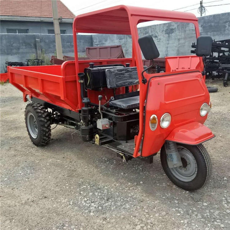田农直销 农村家用三马车 2吨柴油载物运输车 混凝土运输车