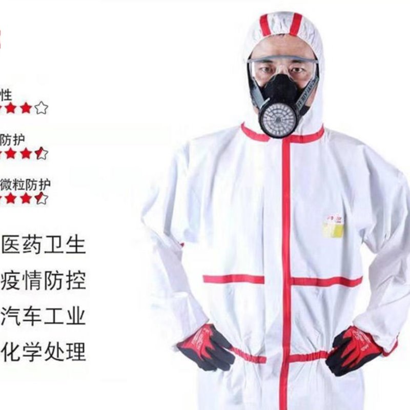 皓驹防护服    一次性防护服符合欧标PPE标准EN304防护服一般标准