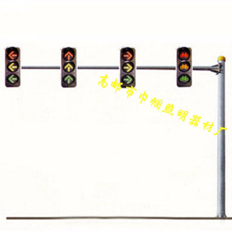 企业采集定制监控立杆巾帼6.5m 4m八角监控杆交通标杆监控杆供应