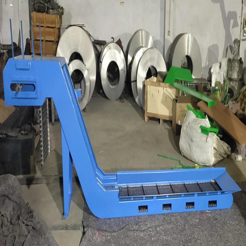 车床链板式排屑机 重庆定做机床铁屑输送机