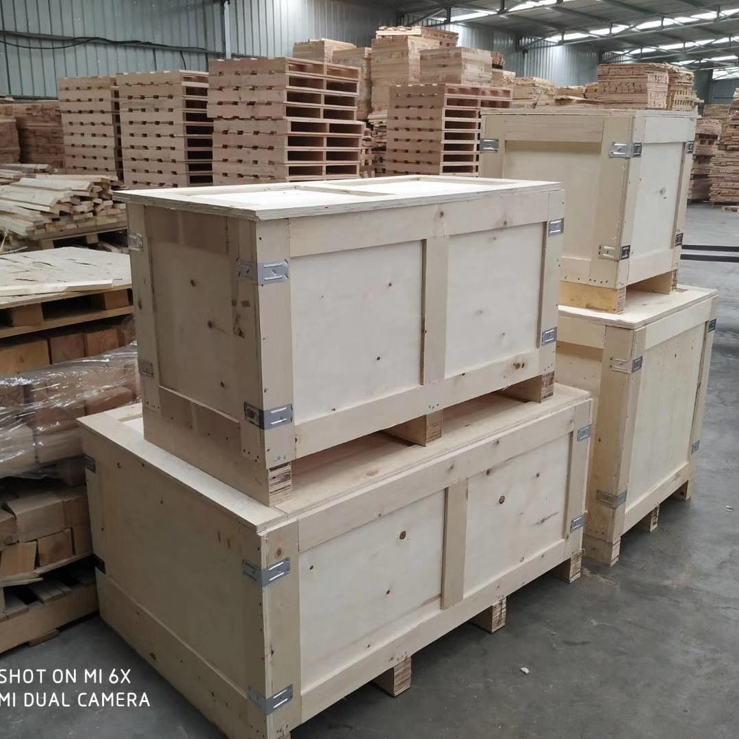 木箱生产厂家批发定做胶合板包装箱山东青岛黄岛厂家生产
