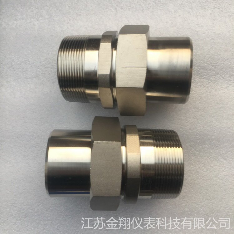 厂家生产广东_YZG12直通焊接中间接头_压力表接头头厂家