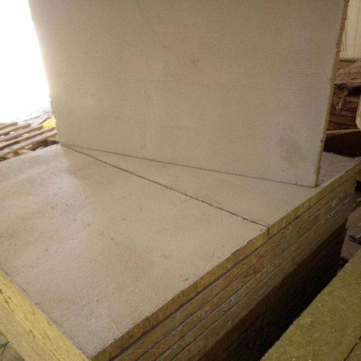工厂加工水泥岩棉复合板 厂家批发外墙砂浆复合岩棉保温板 机制岩棉复合板  防火岩棉复合
