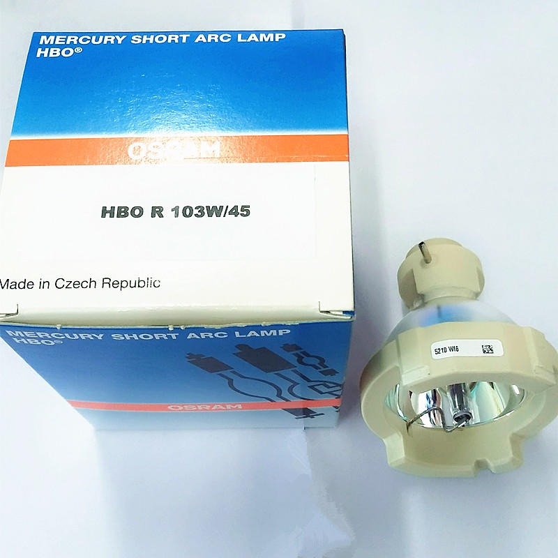 原装欧司朗/OSRAM HBO R 103W/45  带反光罩短弧汞灯 不带线图片