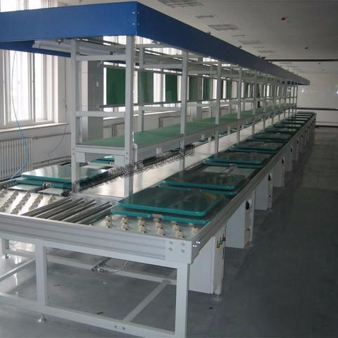 芜湖总装生产线，组装检验工作台，防静电工作台，由南京天豪提供19-987