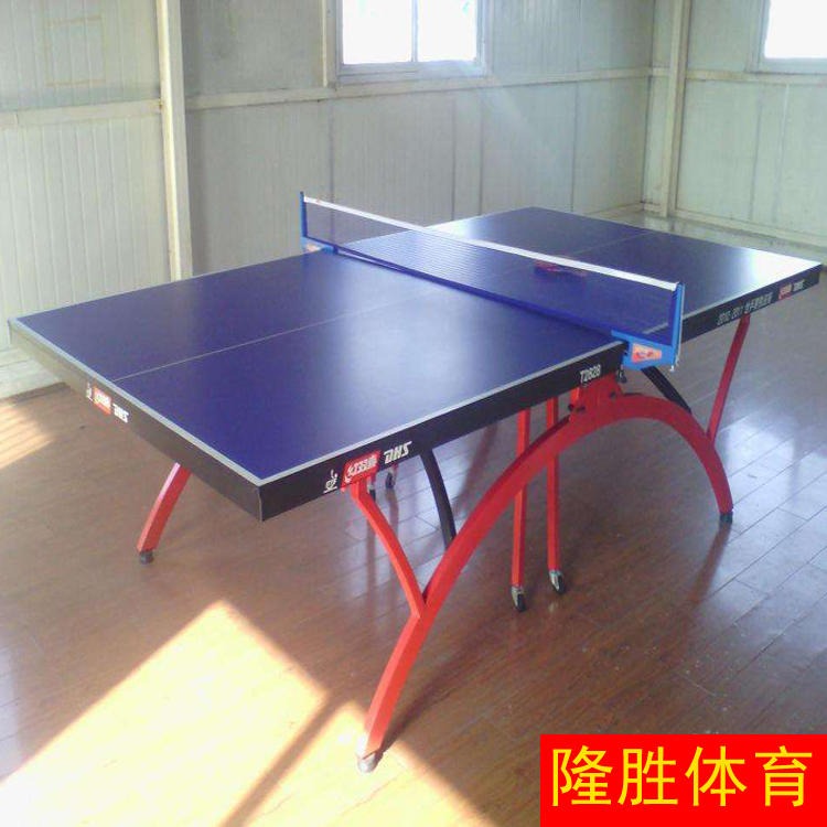 室外铁板乒乓球台 钢板台面 防晒抗老化 学校用乒乓球桌 隆胜体育 大量出售