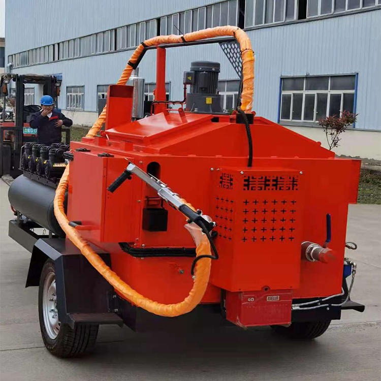 中铠沥青胶化车 自驾式沥青灌缝车 ZK-10路面工程养护设备图片