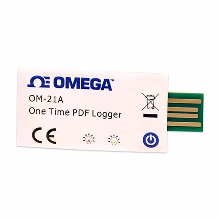 OM-21A-R1-10PK温度记录器  OM-21A-R1-10PK卡片式一次性使用 美国Omega温度数据记录器