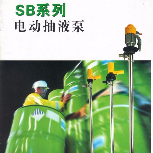 SB-8铝合金电动抽液泵，SB-8铝合金抽油泵,SB-8铝合金油桶电泵,SB-8铝合金油桶插桶泵图片