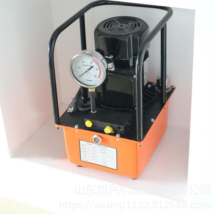 旭兴 ZT-750W 电动泵 电动油压泵 电动柱塞泵 一体成型液压泵带电磁阀图片