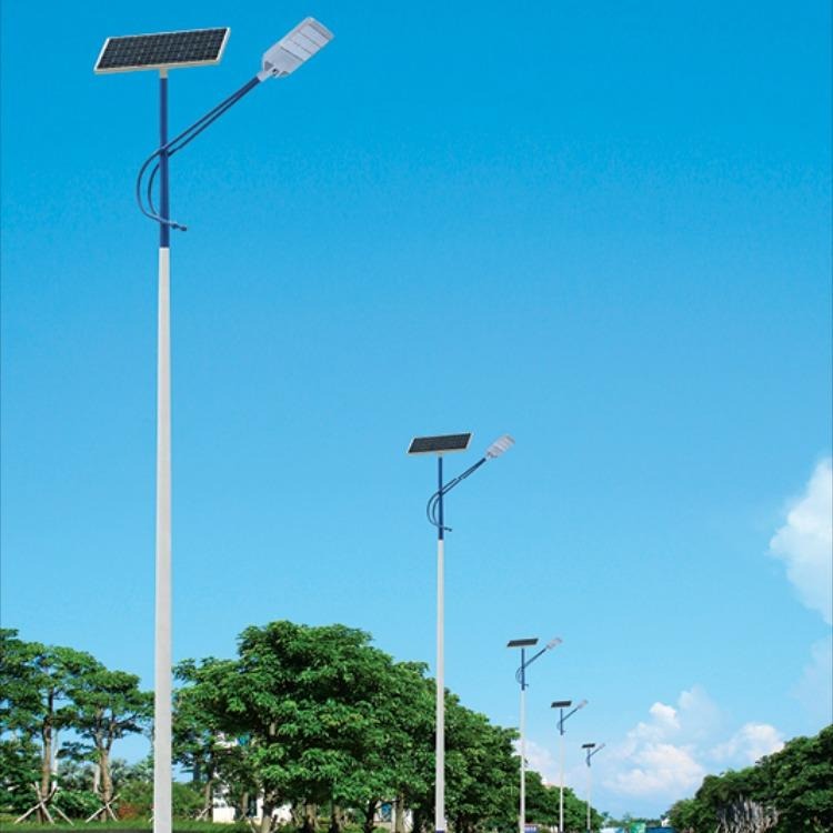 乡村太阳能路灯现货 广东6米锂电池LED太阳能路灯批发