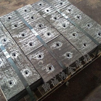 高铬合金铸造耐磨衬板 耐磨堆焊衬板 高锰钢衬板材质