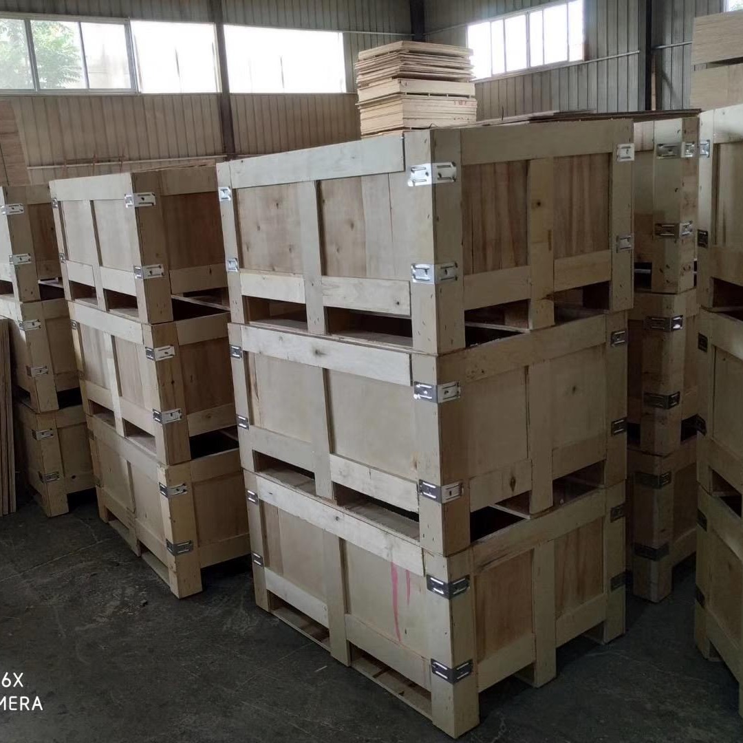 烟台龙口市木箱厂家来图定做免熏蒸胶合板木箱出口快捷