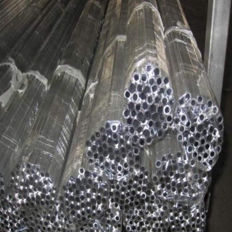 美铝7A01大口径厚壁铝管 A7050厚壁铝管 铝管硬度