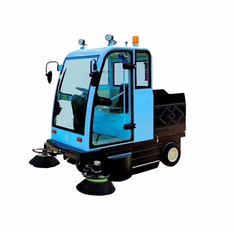 奥莱全封闭电动驾驶式扫地机  学校景区扫地机   工业驾驶式扫地机