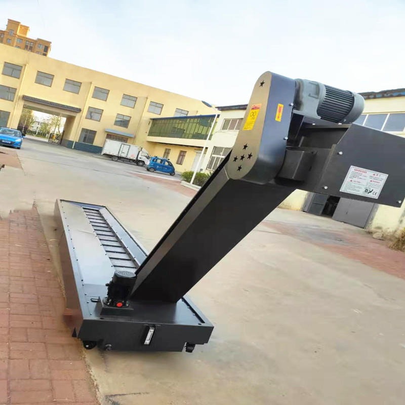 广州佳盟子车床链板式排屑机 CK600车床排屑器图片