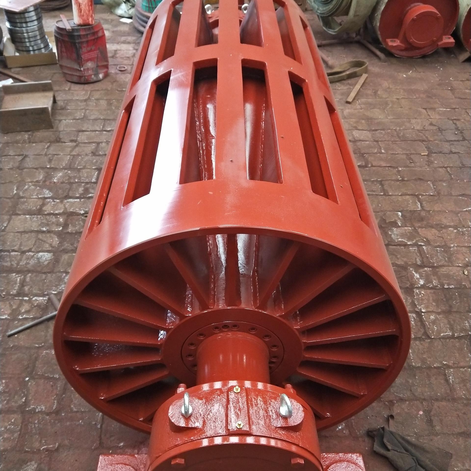 TD75型铸胶传动滚筒排渣滚筒树德矿山设备源头货源