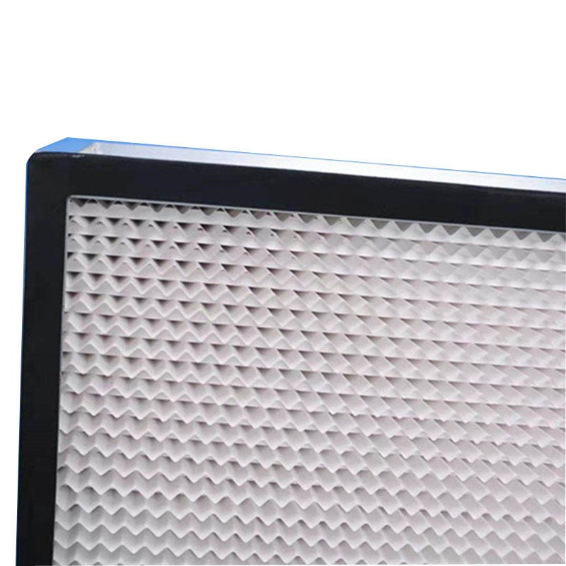 厂家直销 有隔板高效空气过滤器   纸胶板板空气过滤器