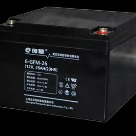 复华蓄电池6-GFM-26 铅酸性免维护电池厂家直销复华12V26AH