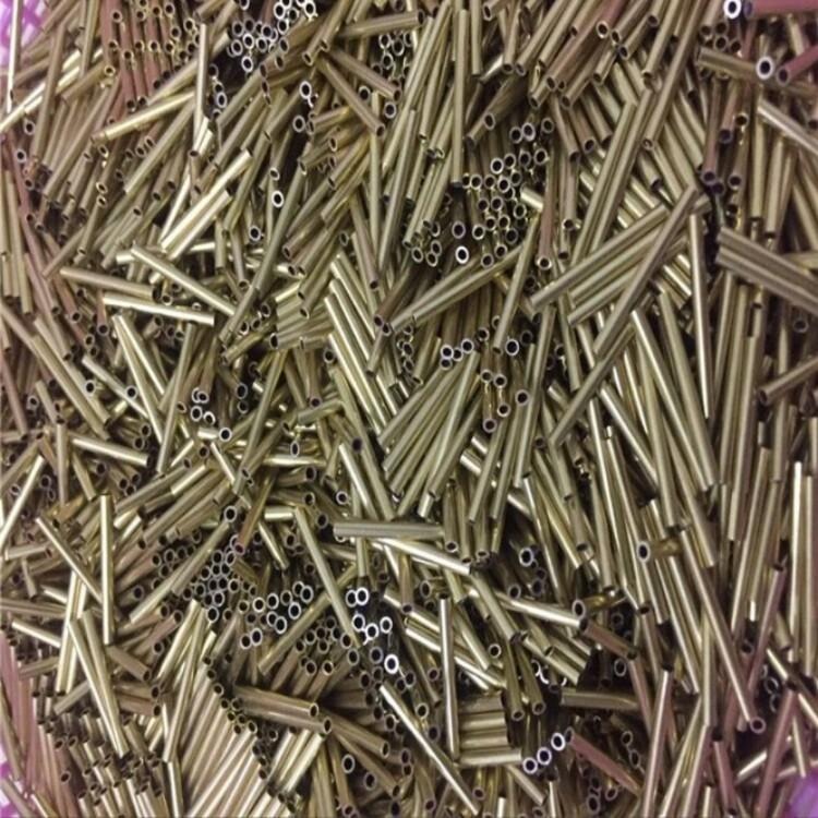 高直线度黄铜管 H62毛细黄铜管 放电加工黄铜管 黄铜管厂家直销图片