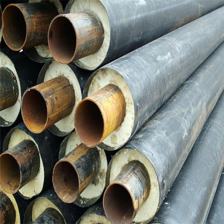 生产销售热力管网保温钢管 预制直埋聚氨酯保温钢管生产厂家汇都管道型号齐全
