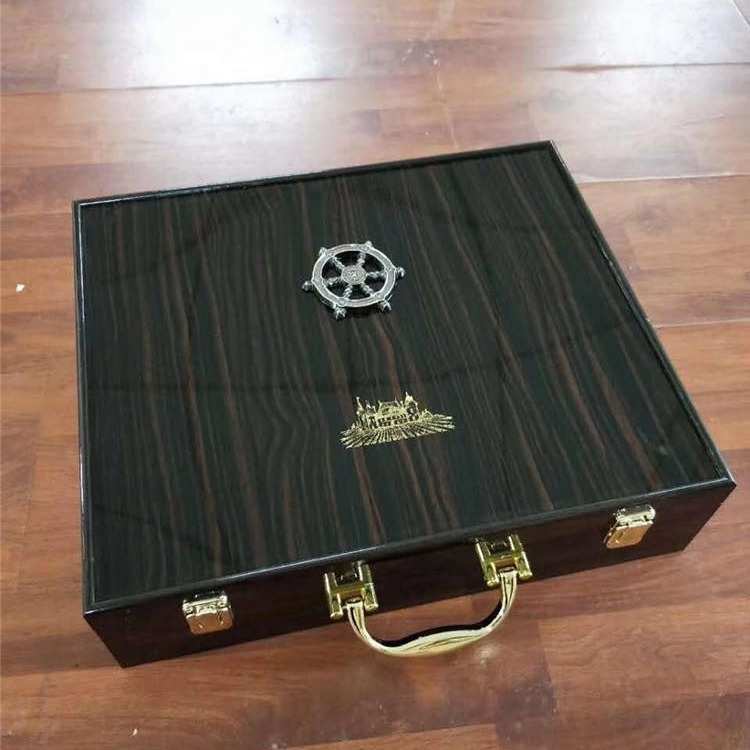 中宁黑红枸杞木盒礼盒订做厂家13年生产经验图片