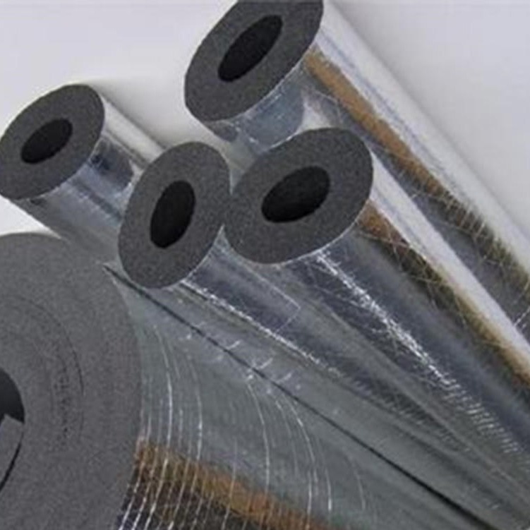 厂家供应  橡塑管   b1级橡塑管  铝箔贴面橡塑  规格齐全 金普纳斯提供