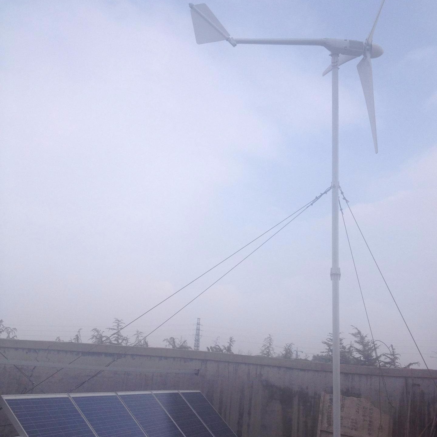 厂家供应晟成5千瓦风力发电机 5kw220v风力发电机家用小型 低速发电 永磁发电机