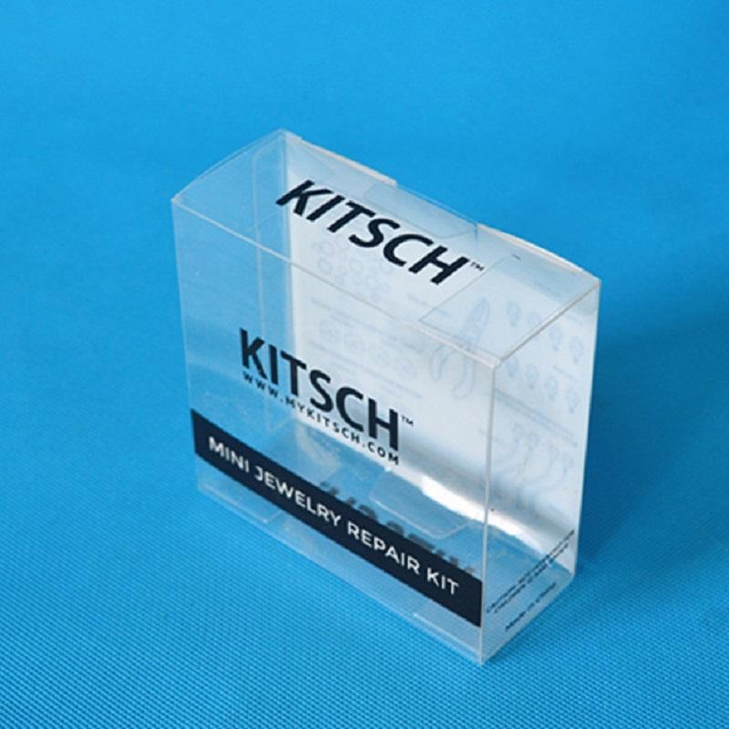 定制pvc透明包装盒 长方形pp磨砂塑料盒子 通用pet折叠胶盒 胶州供应