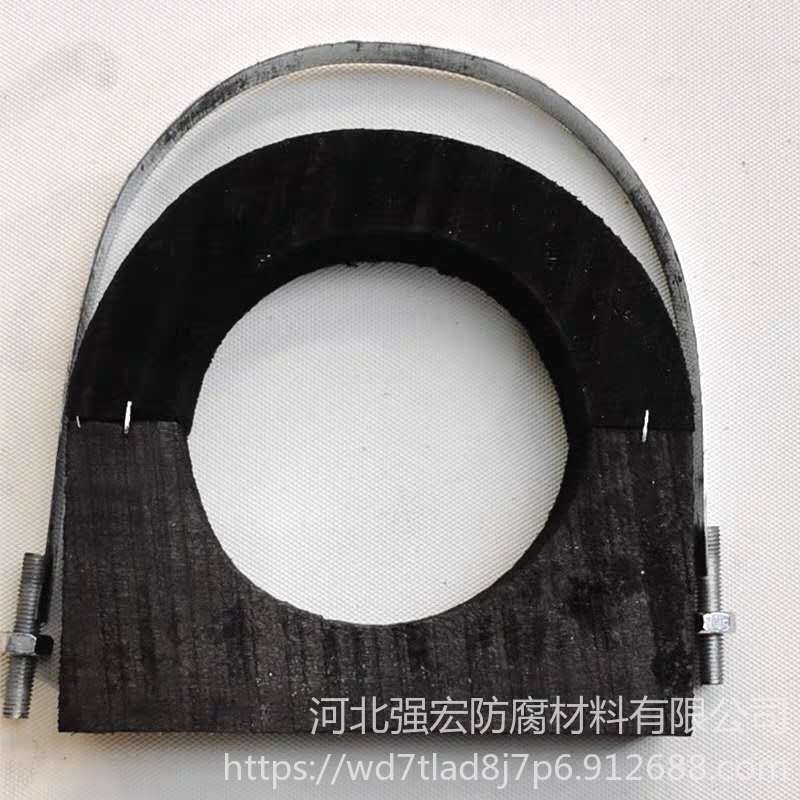 空调水管木托规格 DN65防腐空调木托价格 空调木托图片强宏图片