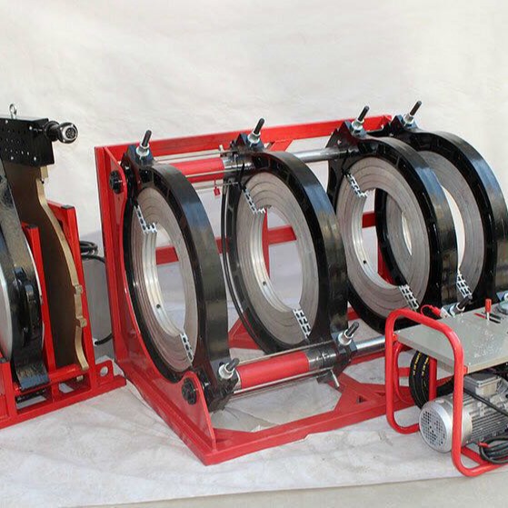 中燃燃气管道专用液压管焊接机pe管半自动热熔对焊机 自动焊接设备出售pe管全自动355-160热熔对接焊机