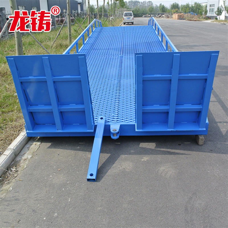 龙铸供应北京10吨登车桥厂家