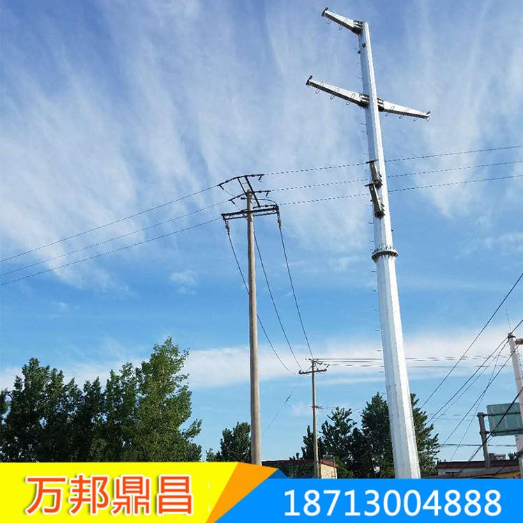 葫芦岛 35kv电力钢管塔 66kv 电力钢管杆