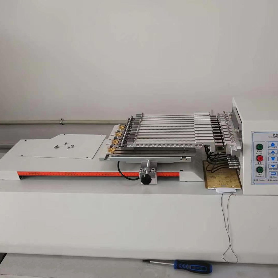 光伏组件拉力测试仪厂用卧式拉力试验机多通道多工位电池片拉力机图片