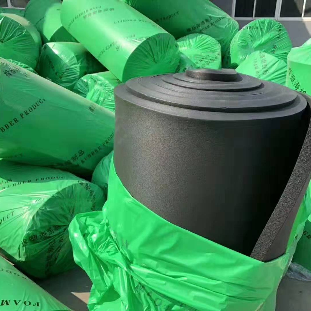 B1级橡塑板质量好 绿色环保 橡塑海绵保温板生产厂 中维 橡塑风管保温施工厂家