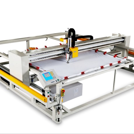 富怡厂家直销  框式电脑绗缝机（升降机头）  品质可靠  欢迎订购图片